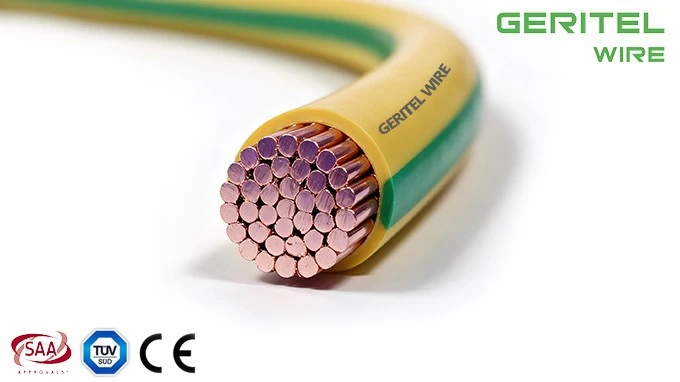 70mm2 green/yellow earth wire 70mm2 green/yellow earth wire
