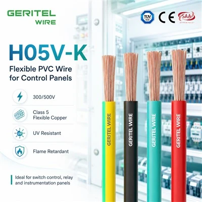 GERITEL WIRE ESS PCS Control Panel Wire - Flexible Copper Internal Wiring