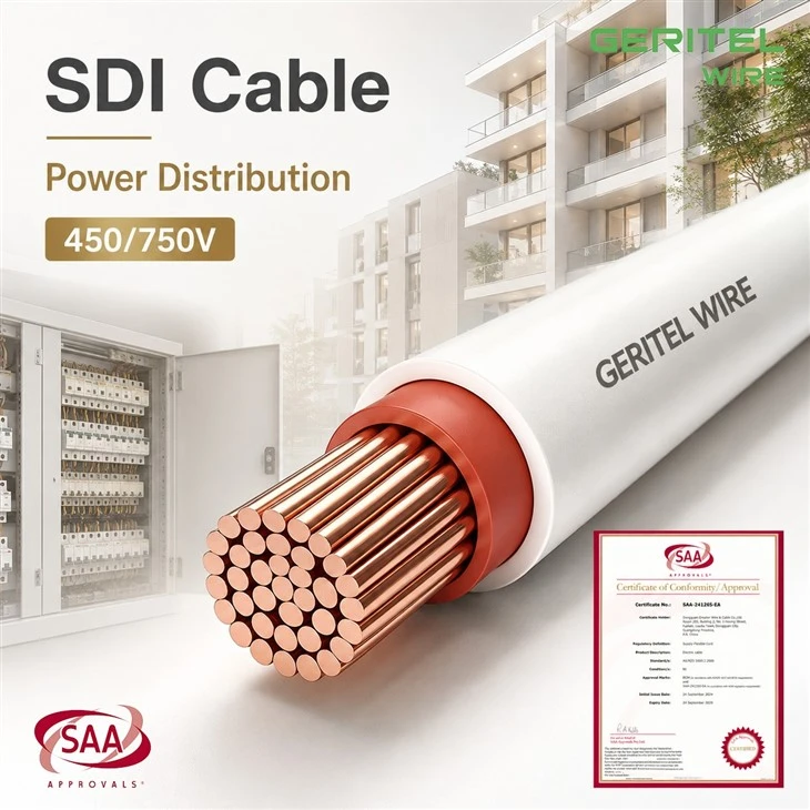 Switchboard SDI fil pou fil elektrik pwòp ak fyab